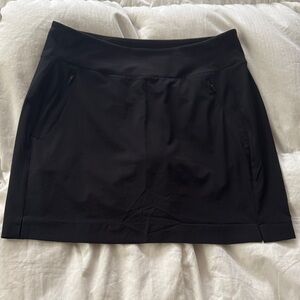 Athleta Black Women's Sport Skirt With Pockets